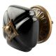 Solid Black Square Ceramic Cabinet Knob Online
